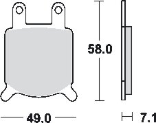 Remblokkenset   mcb536*