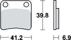 Remblokkenset MCB620*