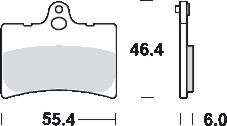 Remblokkenset MCB649*