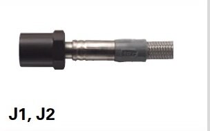 Connector Binnendraad  M10x1 (buitenkegel 90&deg;)